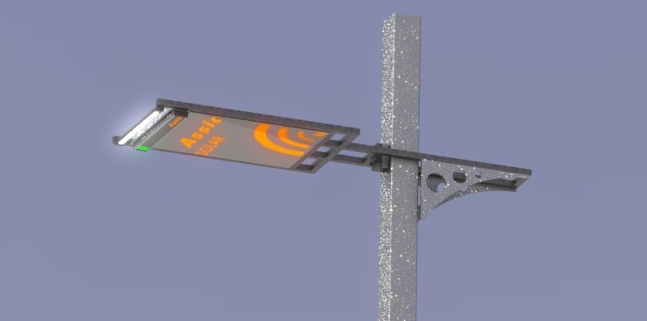 Luminaria Solar AIO