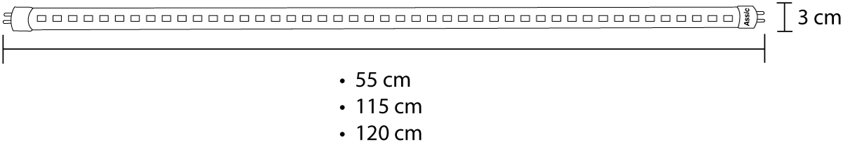 Diagrama Tubo de Led T5